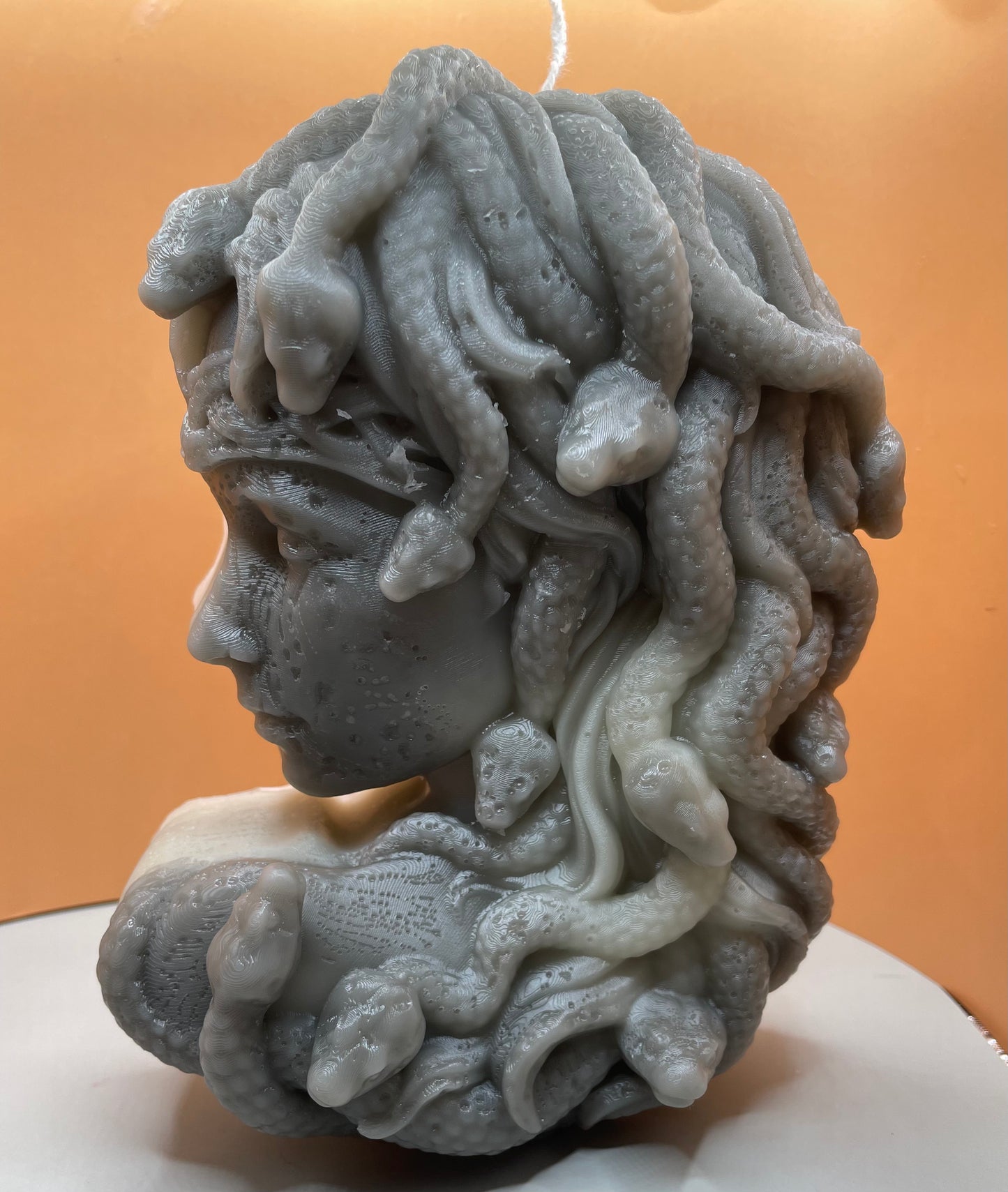 Medusa bust front view 