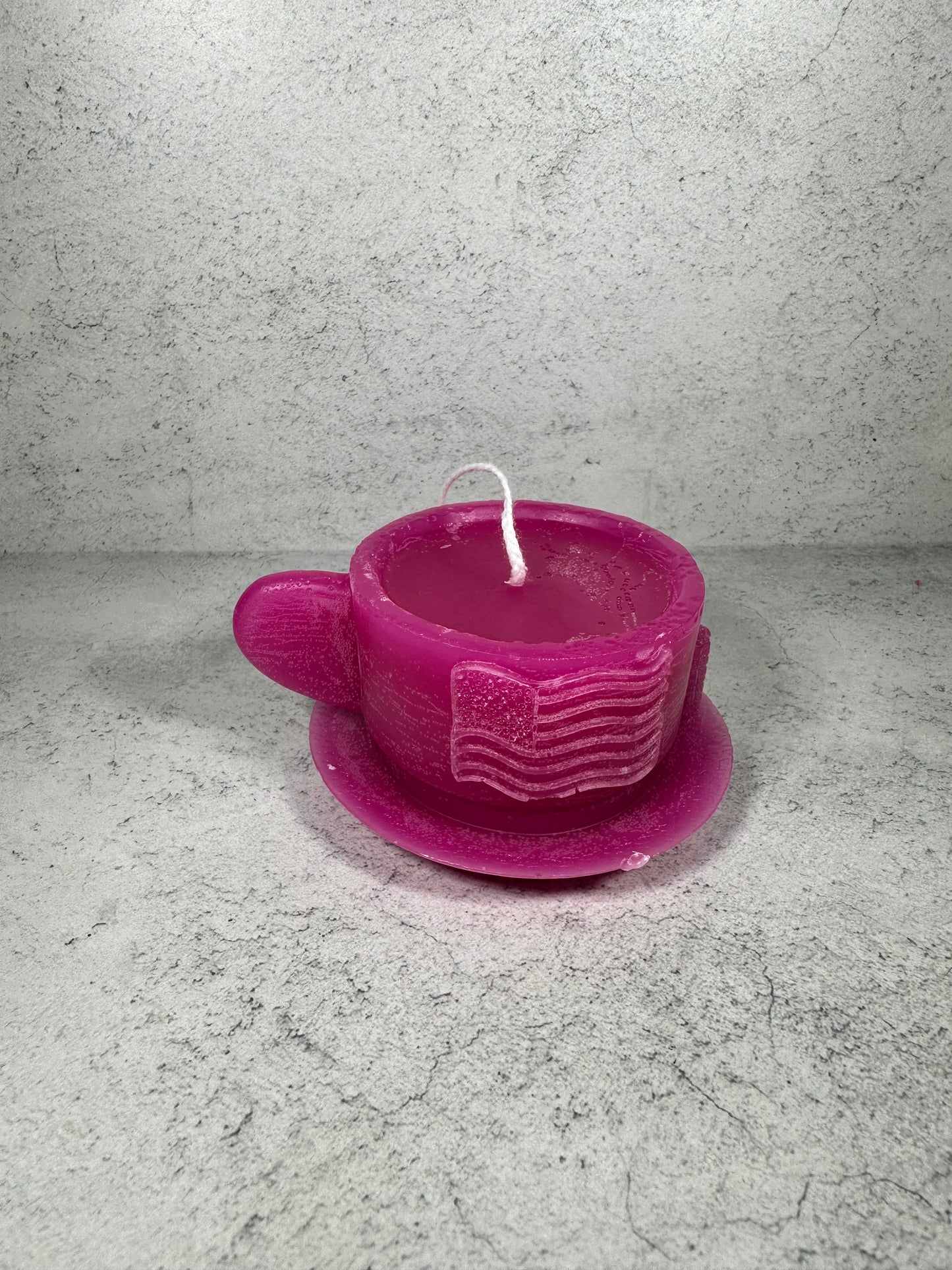 Patriotic Coffee Cup Candle
