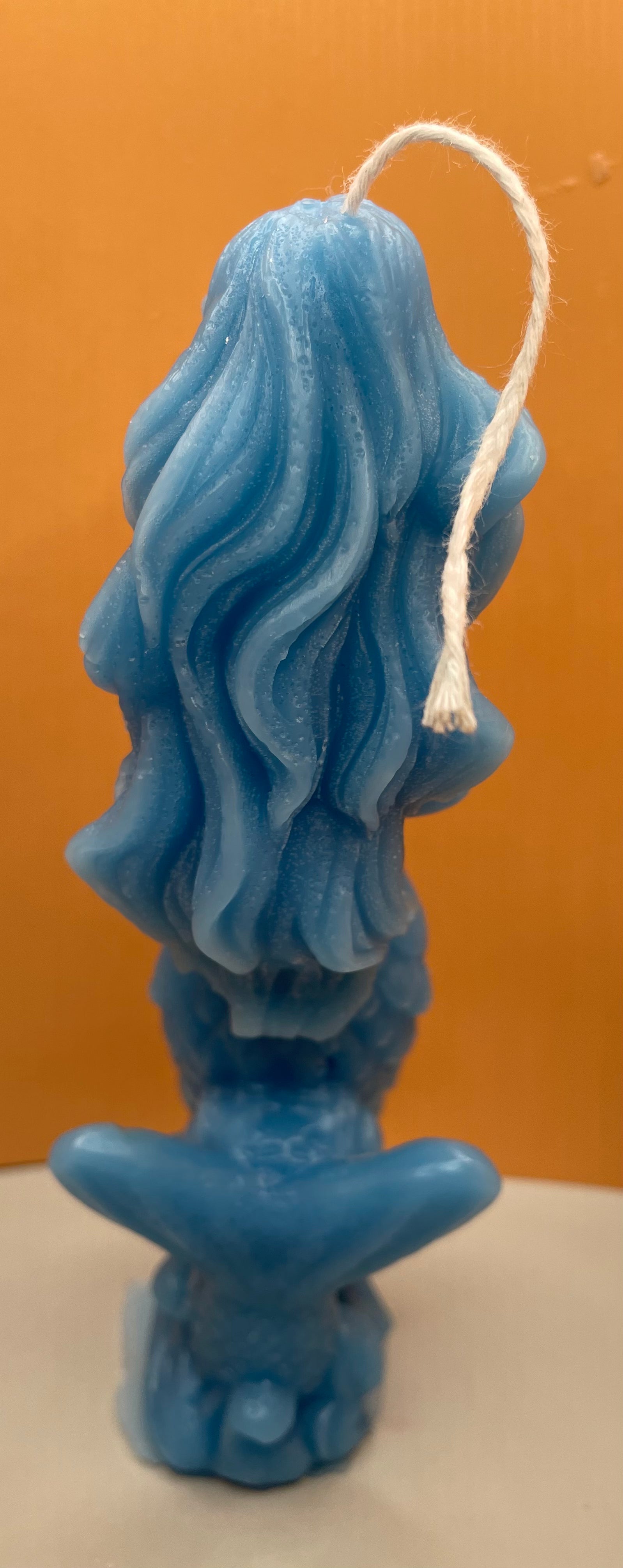 Back of Blue Mermaid