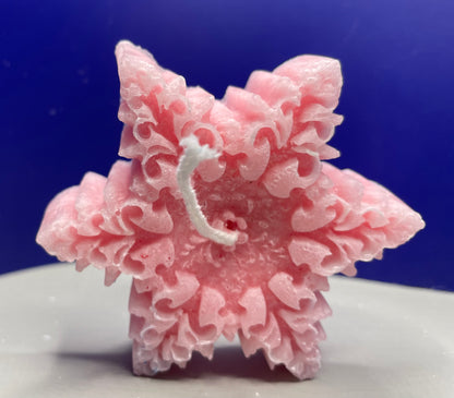 Pink Tiny Snowflake