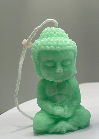 Green Tiny Buddha